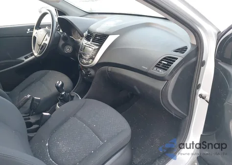 2012 Hyundai Accent Se z USA, uszkodzony, nr VIN KMHCU5AE0CU013137